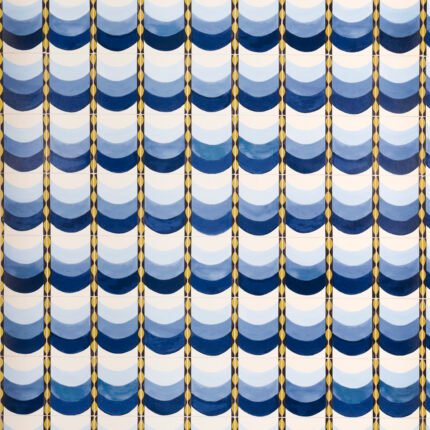 SINTRA BLUE Wallcovering by Schumacher