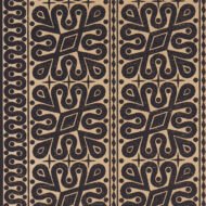 BLACK Grasscloth