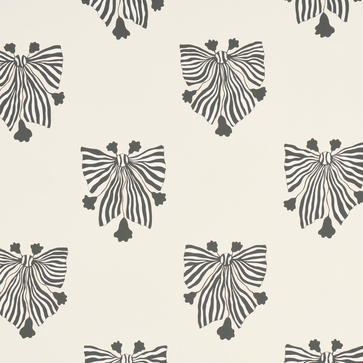 BOW-WOW-WOW CREAM Wallpaper by Schumacher Cream