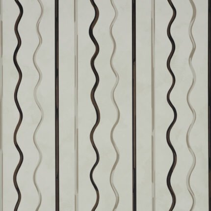 AFFOGATO IVORY & CARBON Wallcovering by Schumacher