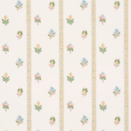 LES FLEURS EXOTIQUES CITRON Wallcovering by Schumacher Domino Effect Wallpaper SCH-5015661