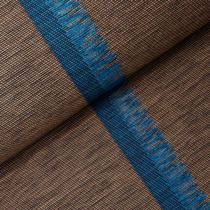 AXEL FRINGE WALLCOVERING PEACOCK/BROWN Wallcovering by Schumacher Patterson Flynn Wallpaper SCH-5015710