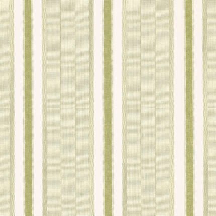 IPALA STRIPE VINYL FERN Wallpaper by Schumacher