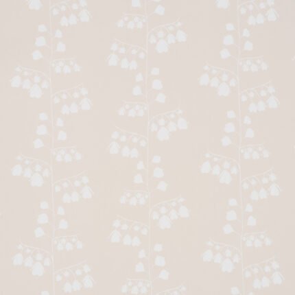 BLEEDING HEARTS NEUTRAL Wallpaper by Schumacher