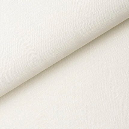 LINEN PLISSÉ WALLCOVERING IVORY Wallcovering by Schumacher