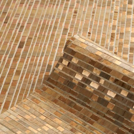 ETTI WATERLILY WALLCOVERING WARM GOLD Wallcovering by Schumacher