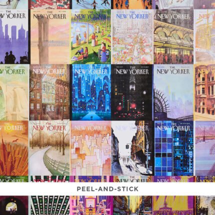 The New Yorker City-view Covers MULTICOLOR Wallcovering by Schumacher