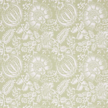 Pomegranate Print MOSS Wallpaper by Schumacher