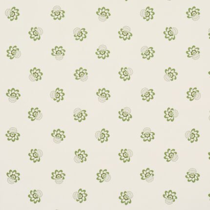 Auclair Floral GREEN Wallpaper by Schumacher