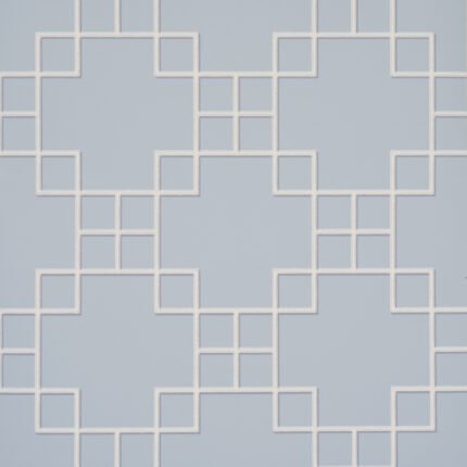 GEORGETTE TRELLIS LIGHT BLUE Wallpaper by Schumacher