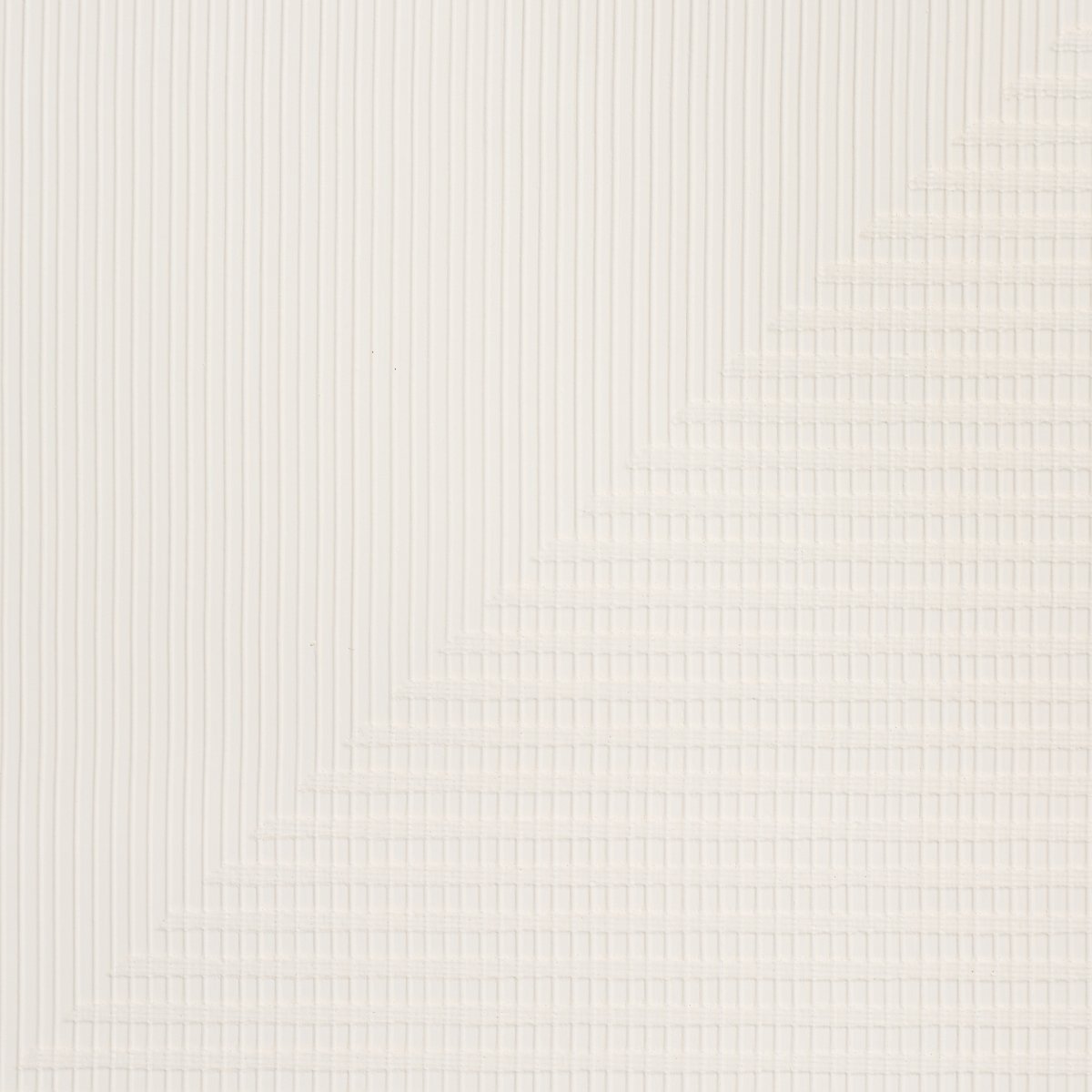 5016521.jpg Hand Combed Triangles WHITE Wallcovering by Schumacher Textured & Woven Wallcoverings Wallpaper SCH-5016521