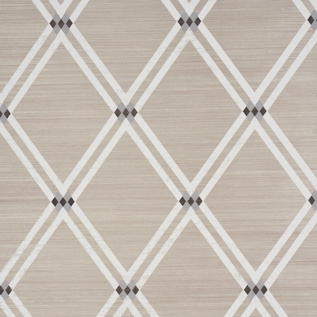 5016540.jpg ASOLO SISAL SILVER Grasscloth Wallcovering by Schumacher - Image 1