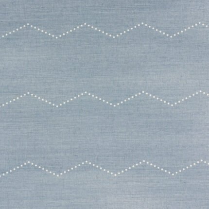 RIVET STRIPE SISAL CHAMBRAY Grasscloth Wallcovering by Schumacher