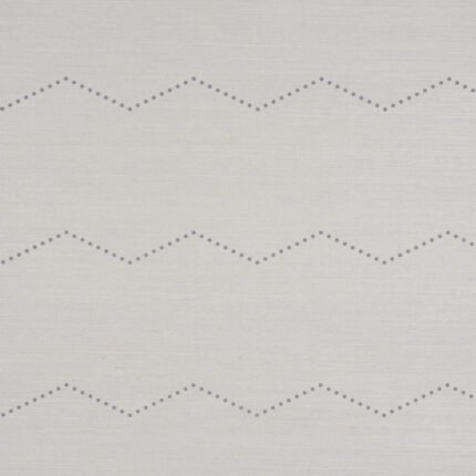 RIVET STRIPE SISAL DOVE Grasscloth Wallcovering by Schumacher