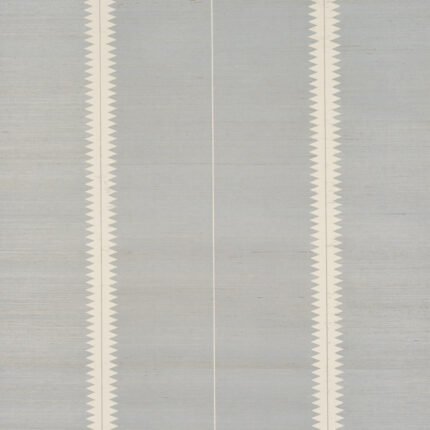 BRISTLE STRIPE SISAL MINERAL Grasscloth Wallcovering by Schumacher Textured & Woven Wallcoverings Wallpaper SCH-5016740
