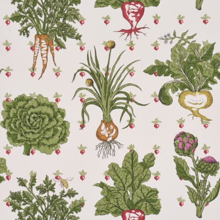 Green Grocer MULTI Wallpaper by Schumacher