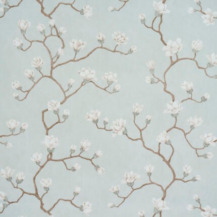 Magnolia Tree DUSTY SKY Wallcovering by Schumacher
