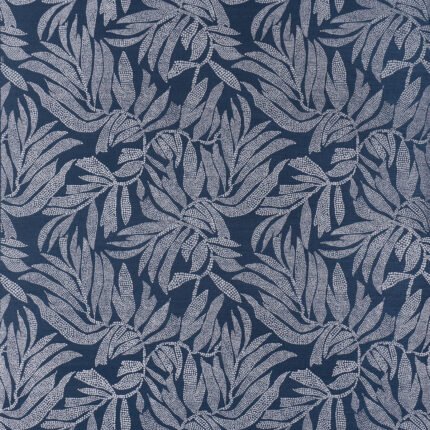 TAYRONA PALM MOSAIC SISAL PACIFIC OCEAN HUES Grasscloth Wallcovering by Schumacher
