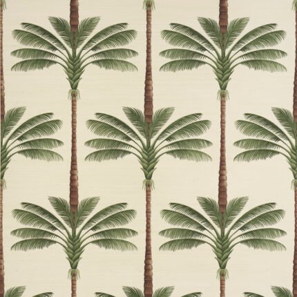 A Palm Is A Palm Sisal DAYLIGHT EVERGREEN Grasscloth Wallcovering by Schumacher