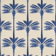 INDIGO PALM GROVE Grasscloth