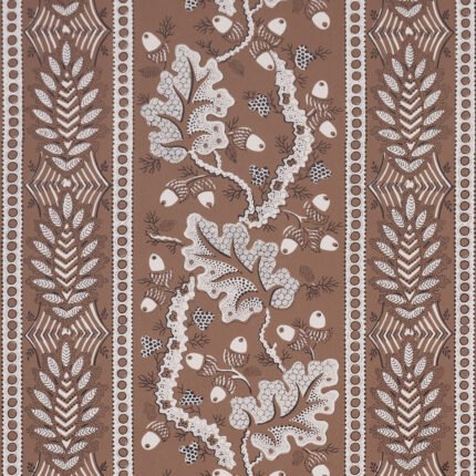 Richmond House MOCHA Wallpaper by Schumacher