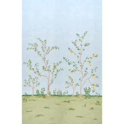 Citrus Blossom 2 Panel Set SKY Panel Set by Schumacher