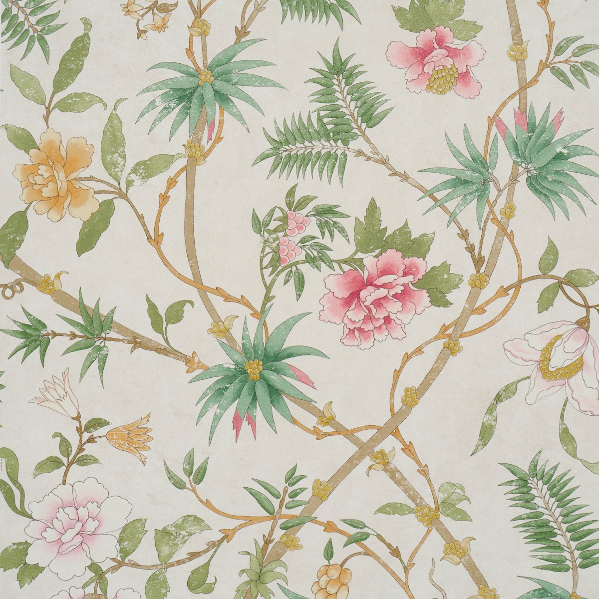 5017172.jpg Arasi Botanical PETAL Wallcovering by Schumacher - Image 1