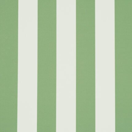 EMMA STRIPE APPLE GREEN Wallcovering by Schumacher