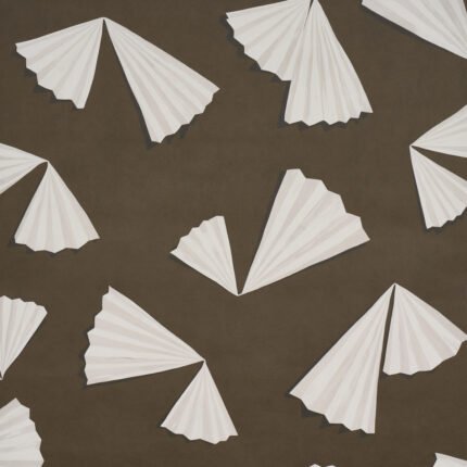 Antoinette ESPRESSO Wallcovering by Schumacher