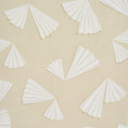 Antoinette WARM WHITE Wallcovering by Schumacher