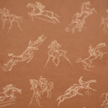 Tanbark EARTHY BROWN Wallcovering by Schumacher