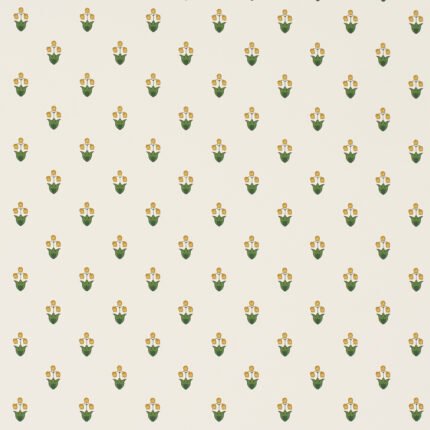 MOIRA HAND PRINT MARIGOLD Wallcovering by Schumacher Prairie Wallpaper SCH-5017660