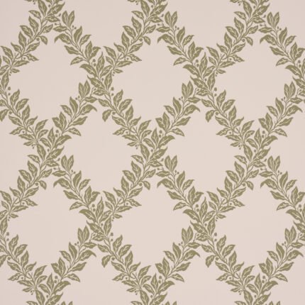 Tyninghame Trellis SAGE Wallpaper by Schumacher