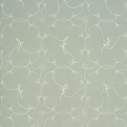 Broderie COOL GREEN Wallcovering by Schumacher