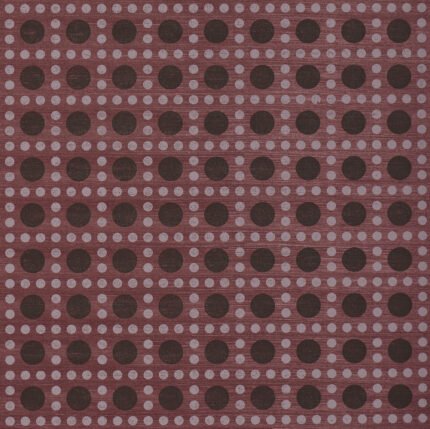 PUNTINI SISAL PLUM Grasscloth Wallcovering by Schumacher