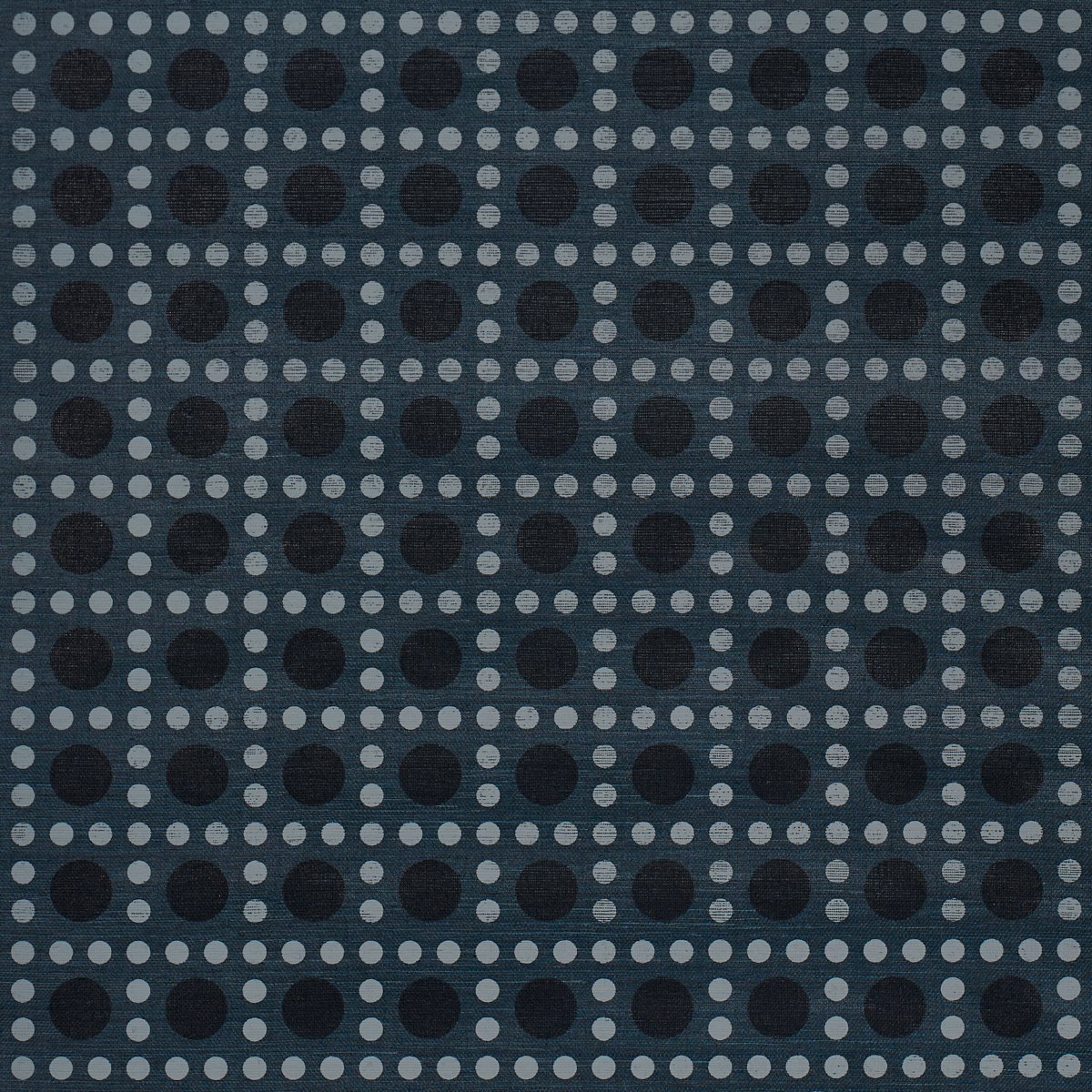 5017873.jpg PUNTINI SISAL INDIGO Grasscloth Wallcovering by Schumacher - Image 1