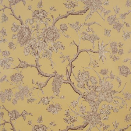 Inverness Garden BUTTERCUP Wallcovering by Schumacher A Country Life Wallpaper SCH-5017971