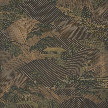NIKKO GLIMMER Wallpaper by Schumacher Japonisme Wallpaper SCH-5018051