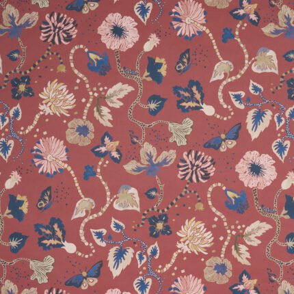 Gloriette RED Wallcovering by Schumacher