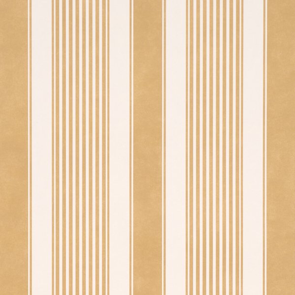 5018143.jpg Summerville Stripe OCHRE Wallcovering by Schumacher Striped Wallcoverings Wallpaper SCH-5018143