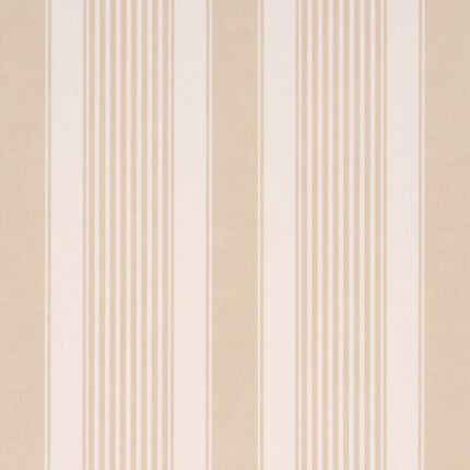 Summerville Stripe BIRCH Wallcovering by Schumacher Striped Wallcoverings Wallpaper SCH-5018145