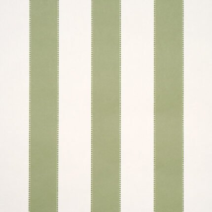 Louise Stripe MOSS Wallcovering by Schumacher Striped Wallcoverings Wallpaper SCH-5018155