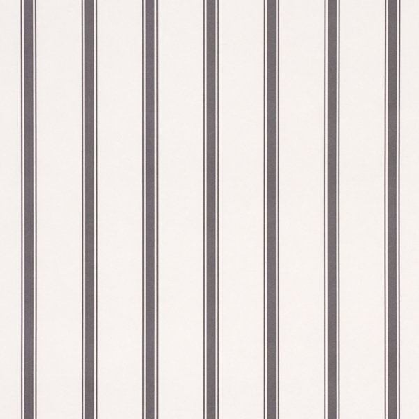 5018166.jpg Westerly Stripe CHARCOAL Wallcovering by Schumacher Striped Wallcoverings Wallpaper SCH-5018166