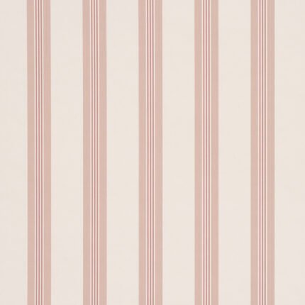 Chatham Stripe ROSE Wallcovering by Schumacher