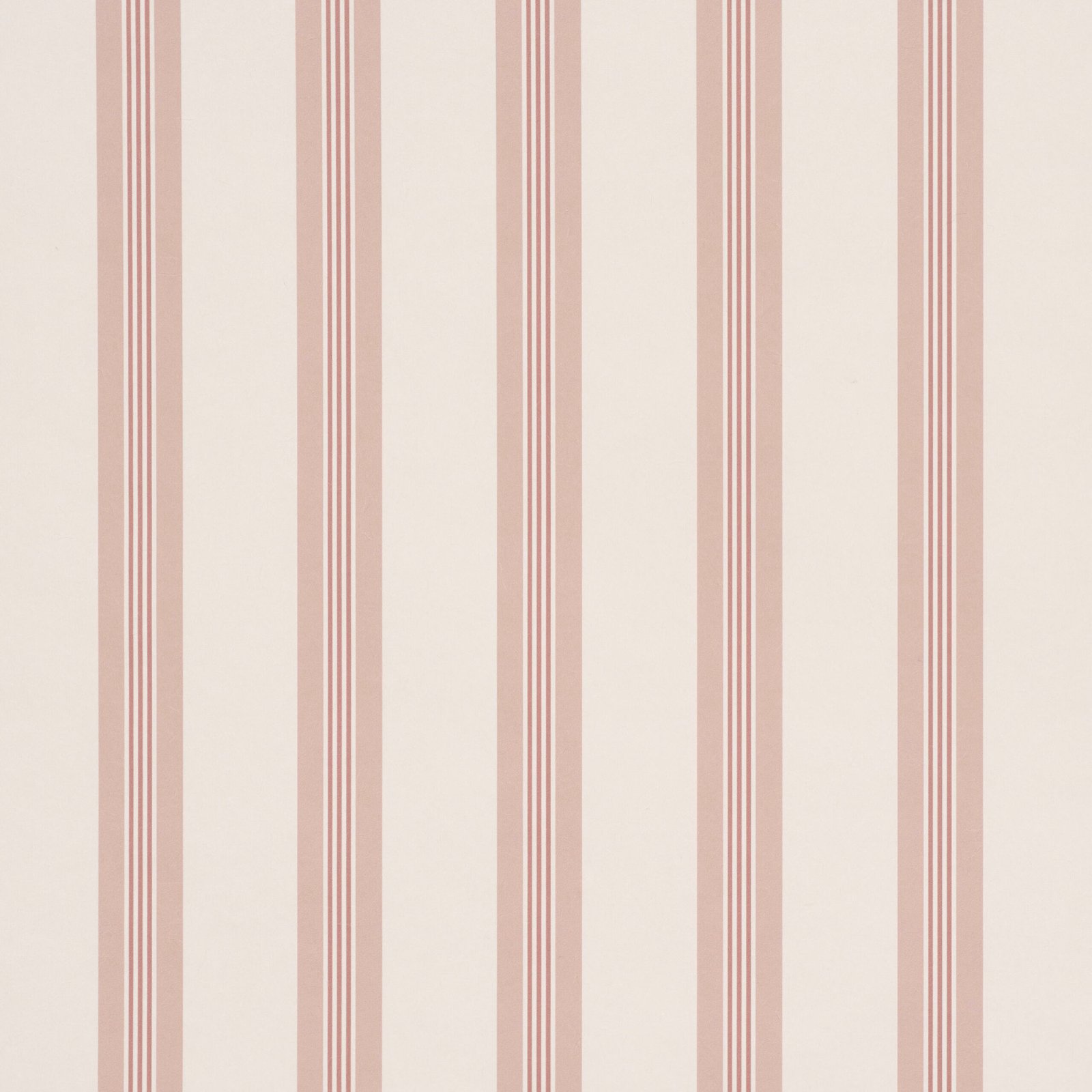 5018170.jpg Chatham Stripe ROSE Wallcovering by Schumacher Striped Wallcoverings Wallpaper SCH-5018170