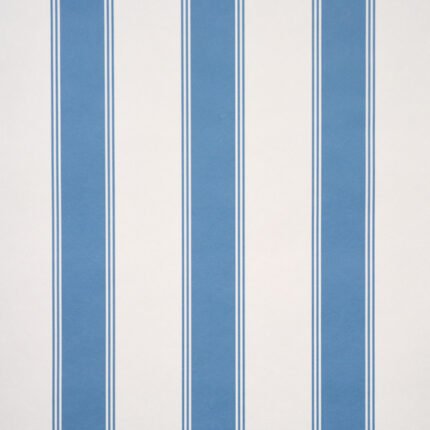Rafe Stripe AZURE Wallcovering by Schumacher