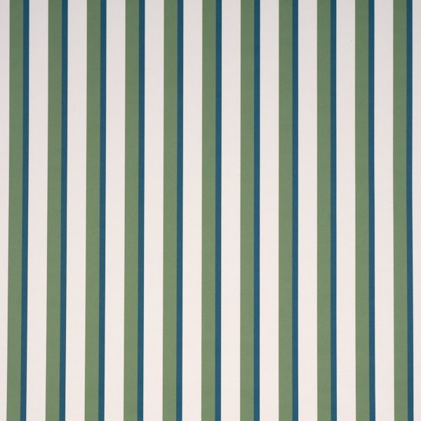 5018220.jpg Rigsby Stripe PEACOCK Wallcovering by Schumacher - Image 1