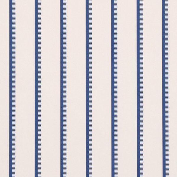 5018234.jpg Tyla Stripe INDIGO Wallcovering by Schumacher Striped Wallcoverings Wallpaper SCH-5018234