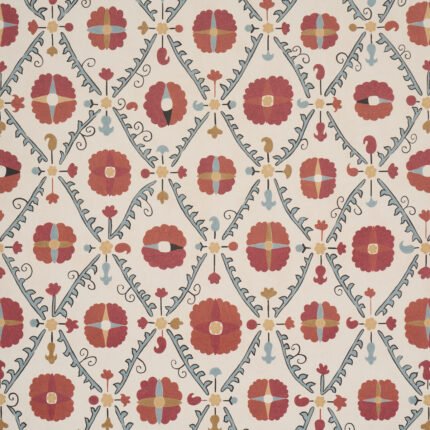 Amal TENT RED & BLUE Wallcovering by Schumacher