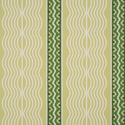 Crème Anglaise JUNIPER GREEN Wallpaper by Schumacher